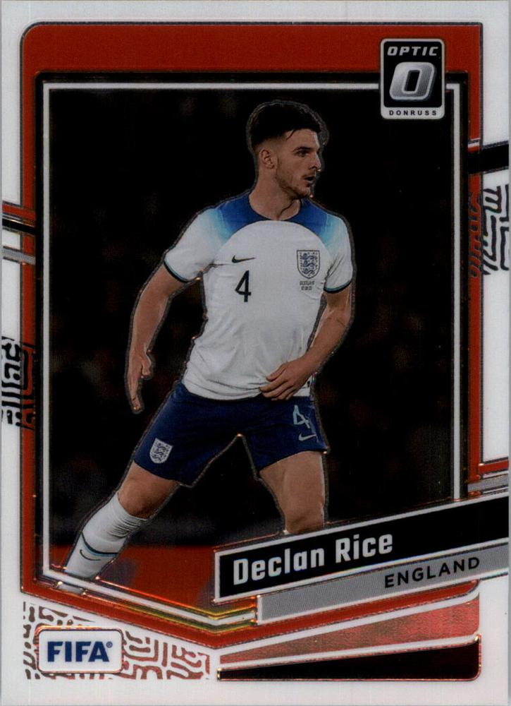 #13 Declan Rice - England - 2023-24 Donruss - Optic Soccer