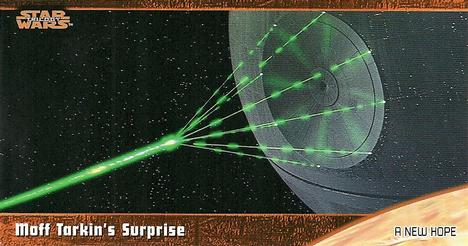 #13 Moff Tarkin's Surprise - 1997 Topps Widevision Star Wars Trilogy
