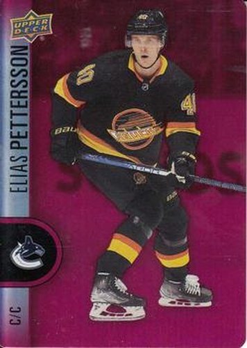 #DC-13 Elias Pettersson - Vancouver Canucks - 2022-23 Upper Deck Tim Hortons - Red Die Cuts Hockey