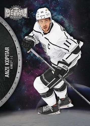 #13 Anze Kopitar - Los Angeles Kings - 2021-22 Skybox Metal Universe Hockey