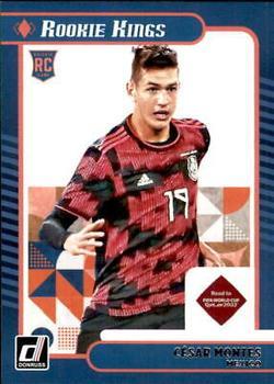 #13 César Montes - Mexico - 2021-22 Donruss Road to FIFA World Cup Qatar 2022 - Rookie Kings Soccer