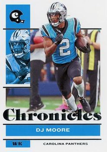 #13 DJ Moore - Carolina Panthers - 2021 Panini Chronicles Football