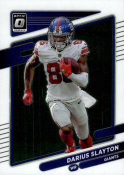 #13 Darius Slayton - New York Giants - 2021 Donruss Optic Football