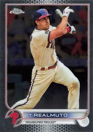 #13 J.T. Realmuto - Philadelphia Phillies - 2022 Topps Chrome Baseball