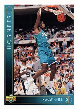 #13 Kendall Gill - Charlotte Hornets - 1993-94 Upper Deck Basketball