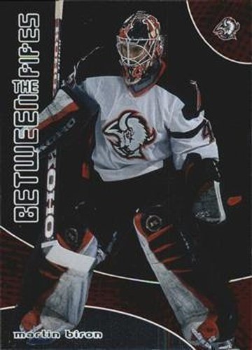 #13 Martin Biron - Buffalo Sabres - 2001-02 Be a Player Between the Pipes Hockey