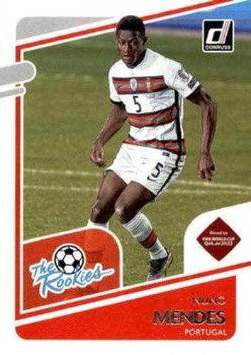 #13 Nuno Mendes - Portugal - 2021-22 Donruss Road to FIFA World Cup Qatar 2022 - The Rookies Soccer