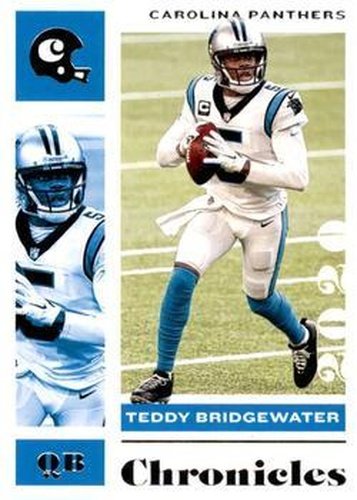 #13 Teddy Bridgewater - Carolina Panthers - 2020 Panini Chronicles Football