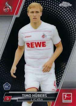#13 Timo Hubers - 1. FC Koln - 2021-22 Topps Chrome Bundesliga Soccer