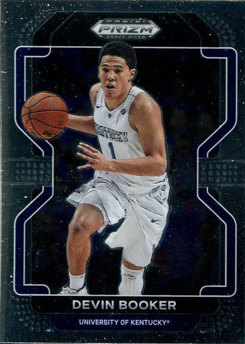 #13 Devin Booker - Kentucky Wildcats - 2022 Panini Prizm Draft Picks Basketball
