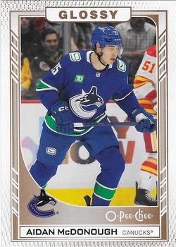 #R-13 Aidan McDonough - Vancouver Canucks - 2023-24 O-Pee-Chee Glossy Gold Hockey