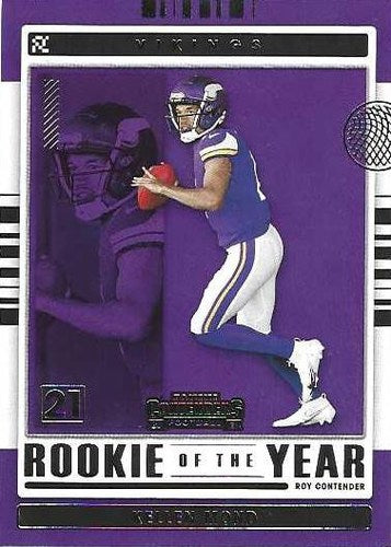 #ROY-KMO Kellen Mond - Minnesota Vikings - 2021 Panini Contenders - Rookie of the Year Contenders Football