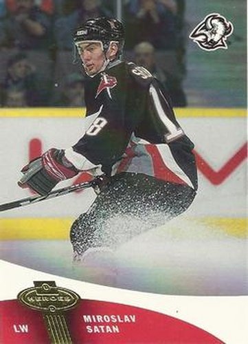 #13 Miroslav Satan - Buffalo Sabres - 2000-01 Upper Deck Heroes Hockey