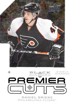 #PDC13 Daniel Briere - Philadelphia Flyers - 2008-09 Upper Deck Black Diamond - Premier Die Cut Hockey