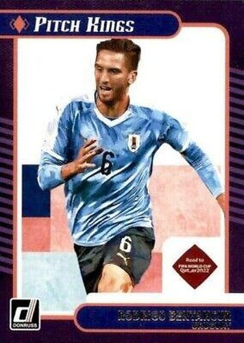 #13 Rodrigo Bentancur - Uruguay - 2021-22 Donruss - Pitch Kings Soccer