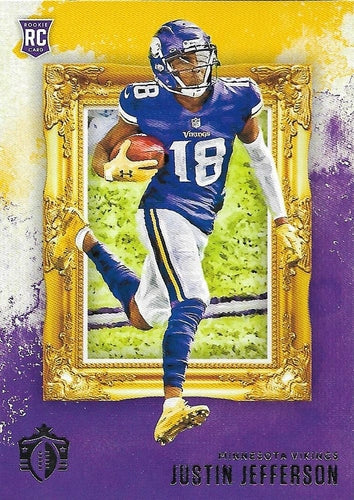 #GK-13 Justin Jefferson - Minnesota Vikings - 2020 Panini Chronicles - Gridiron Kings Football
