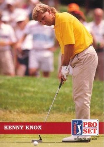 #13 Kenny Knox - 1992 Pro Set PGA Tour Golf