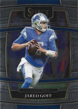 #13 Jared Goff - Detroit Lions - 2021 Panini Select Football