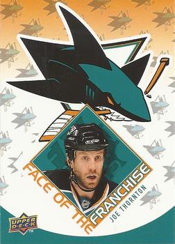 #FF13 Joe Thornton - San Jose Sharks - 2009-10 Upper Deck - Face of the Franchise Hockey