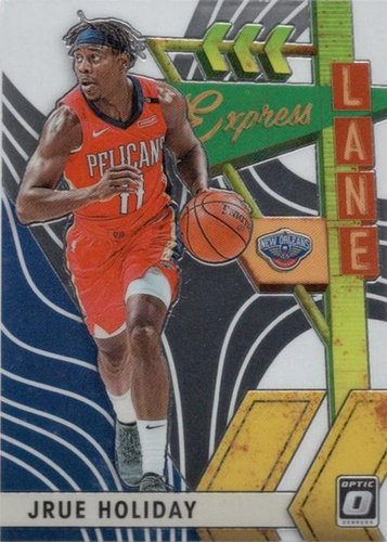 #13 Jrue Holiday - New Orleans Pelicans - 2019-20 Donruss Optic - Express Lane Basketball