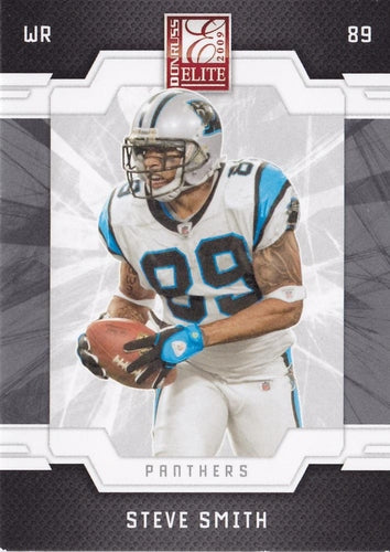 #13 Steve Smith - Carolina Panthers - 2009 Donruss Elite Football