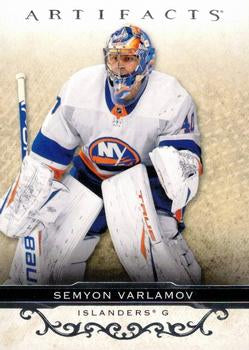 #13 Semyon Varlamov - New York Islanders - 2021-22 Upper Deck Artifacts Hockey