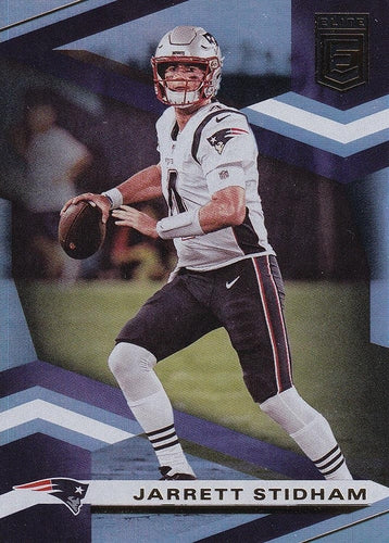 #13 Jarrett Stidham - New England Patriots - 2020 Donruss Elite Football