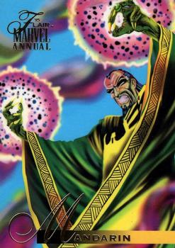#140 Mandarin - 1995 Flair Marvel Annual
