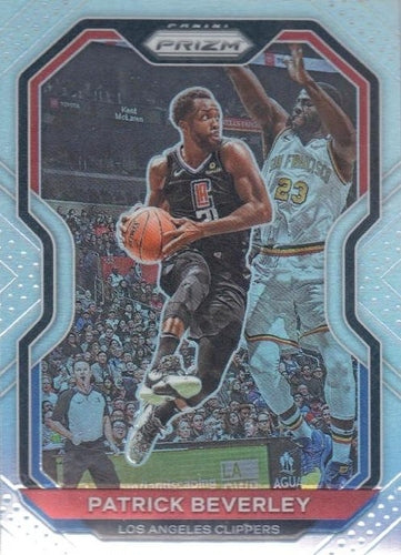 #140 Patrick Beverley - Los Angeles Clippers - 2020-21 Panini Prizm - Silver Prizms Basketball