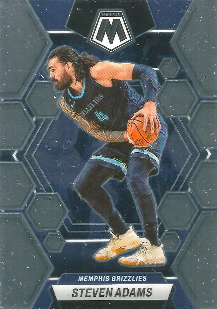 #140 Steven Adams - Memphis Grizzlies - 2022-23 Panini Mosaic Basketball