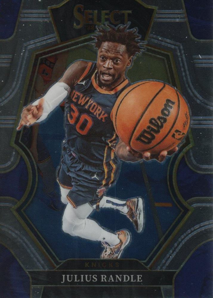 #140 Julius Randle - New York Knicks - 2022-23 Panini Select Basketball