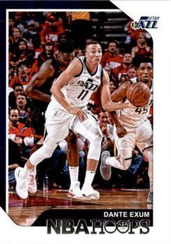 #140 Dante Exum - Utah Jazz - 2018-19 Hoops Basketball
