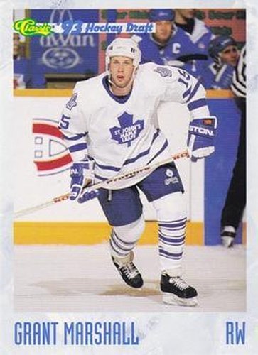 #140 Grant Marshall - St. John's Maple Leafs - 1993 Classic '93 Hockey Draft Hockey
