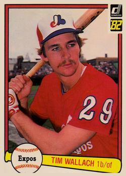 #140 Tim Wallach - Montreal Expos - 1982 Donruss Baseball