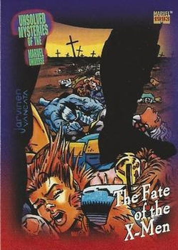 #140 The Fate of the X-Men - 1993 SkyBox Marvel Universe