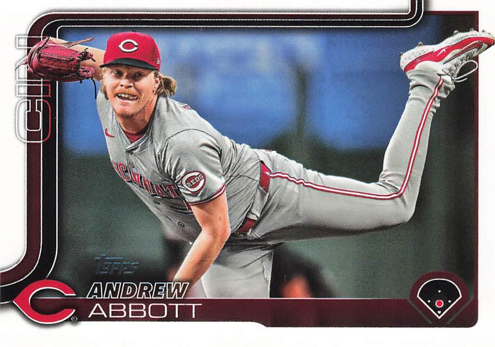 #140 Andrew Abbott - Cincinnati Reds - 2025 Topps Baseball