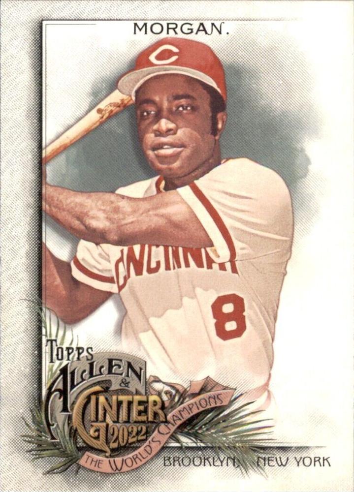 #140 Joe Morgan - Cincinnati Reds - 2022 Topps Allen & Ginter Baseball