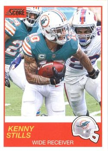 #140 Kenny Stills - Miami Dolphins - 2019 Score Football