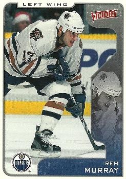 #141 Rem Murray - Edmonton Oilers - 2001-02 Upper Deck Victory Hockey