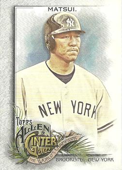 #141 Hideki Matsui - New York Yankees - 2022 Topps Allen & Ginter Baseball
