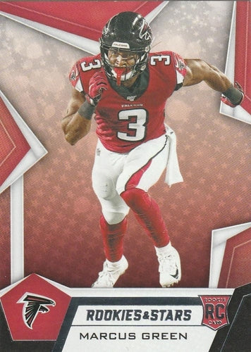 #141 Marcus Green - Atlanta Falcons - 2019 Panini Rookies & Stars Football