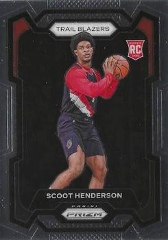 #141 Scoot Henderson - Portland Trail Blazers - 2023-24 Panini Prizm Basketball