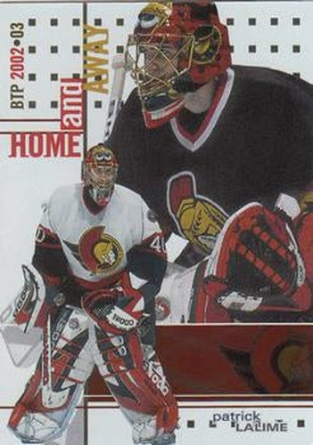 #141 Patrick Lalime - Ottawa Senators - 2002-03 Be a Player Between the Pipes Hockey