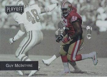 #141 Guy McIntyre - San Francisco 49ers - 1993 Playoff Football