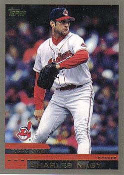 #141 Charles Nagy - Cleveland Indians - 2000 Topps Baseball