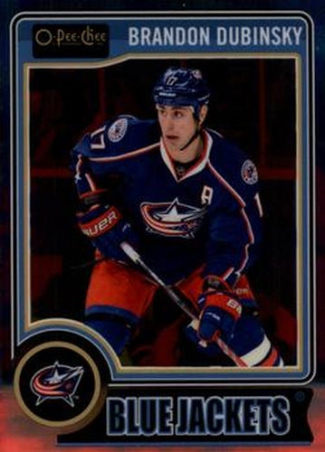 #141 Brandon Dubinsky - Columbus Blue Jackets - 2014-15 O-Pee-Chee Platinum Hockey