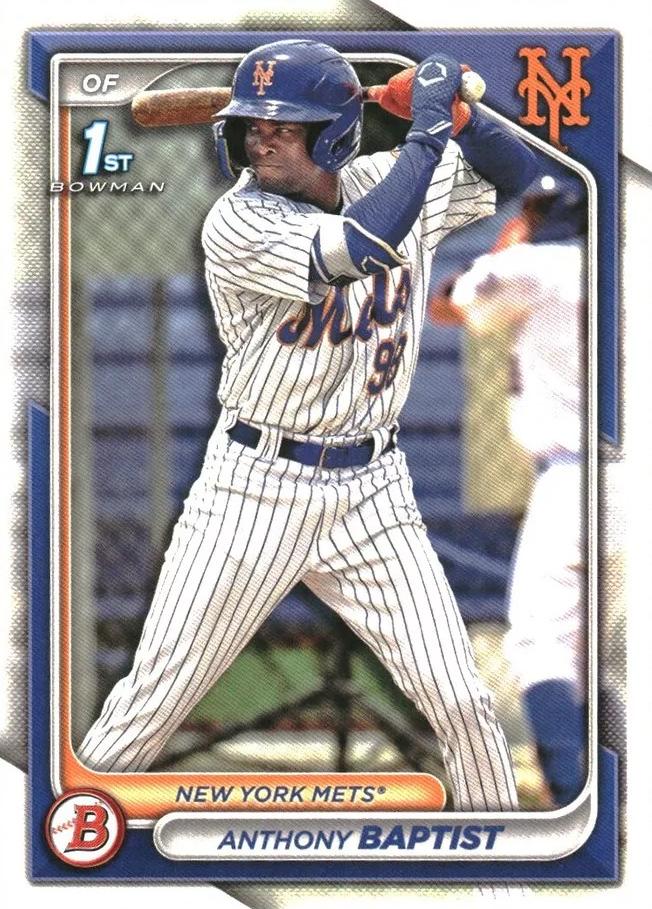 #BP-141 Anthony Baptist - New York Mets - 2024 Bowman - Prospects Baseball