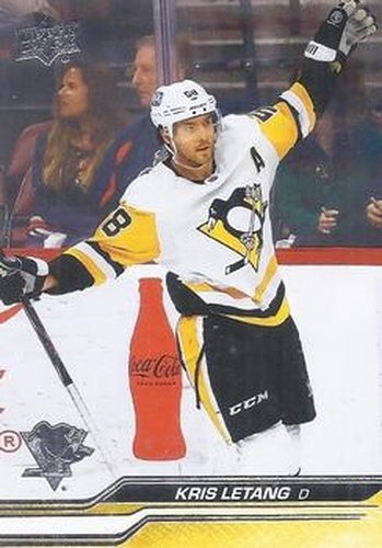 #141 Kris Letang - Pittsburgh Penguins - 2023-24 Upper Deck Hockey