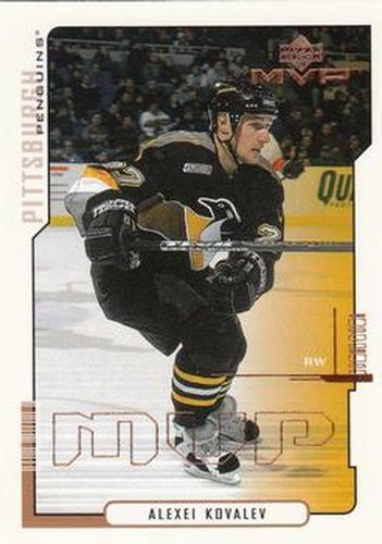 #141 Alexei Kovalev - Pittsburgh Penguins - 2000-01 Upper Deck MVP Hockey