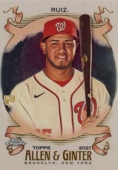 #141 Keibert Ruiz - Washington Nationals - 2021 Topps Allen & Ginter Chrome Baseball